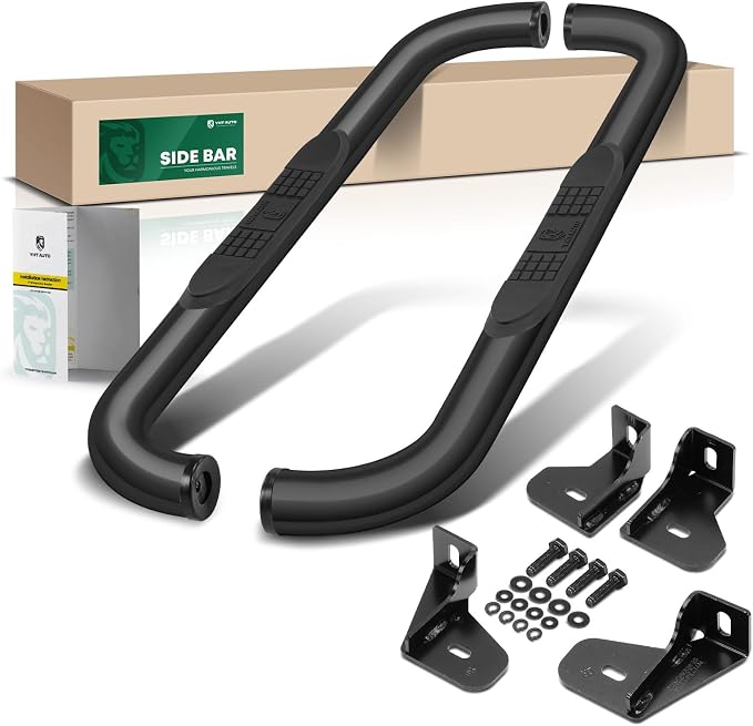 YHTAUTO 3 Inch Running Boards Side Step Bars Fit by YHTAUTO