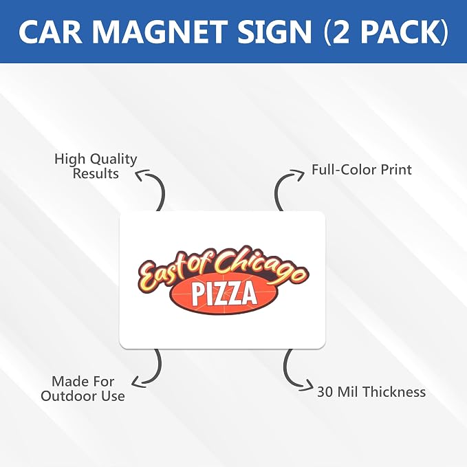 Custom Car Magnet Signs for Businesses 2 pk - Image 3