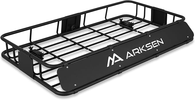ARKSEN 30 x 50 x 6 Inch Universal Extra Wide 150LB Heavy Duty Roof Rack Cargo by ARKSEN