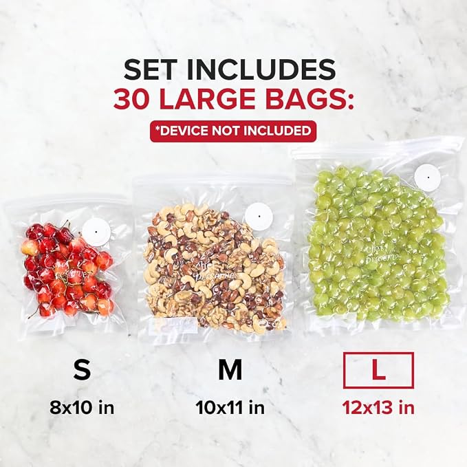 Chef Preserve Reusable Vacuum Sealer Bags - Image 2