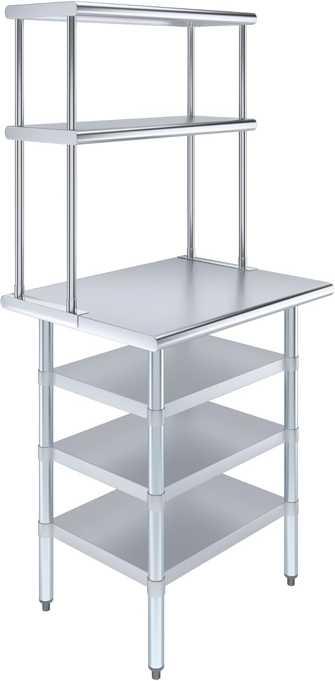 Amgood 24" x 30" Stainless Steel Work Table by AmGood