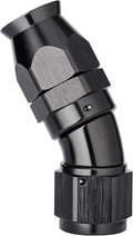 EVIL ENERGY 8AN 30 Degree PTFE One Piece Full Flow End Hose Fitting Aluminum by EVILENERGY