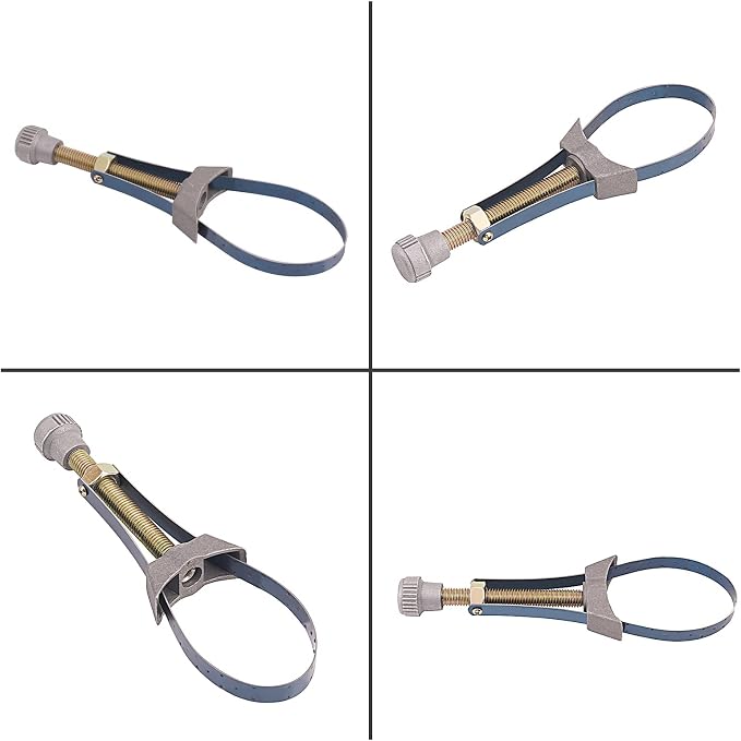 Road Passion 1PC Car Auto Motorcycle Oil Filter Tool Strap Wrench Diameter - Image 2