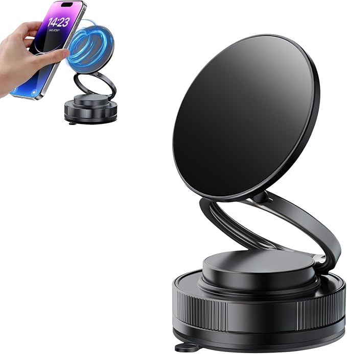 Vipbu Phone Mount, Vipbu Phone Holder, Car Phone Holder, 360° Adjustable Vacuum by Unknown