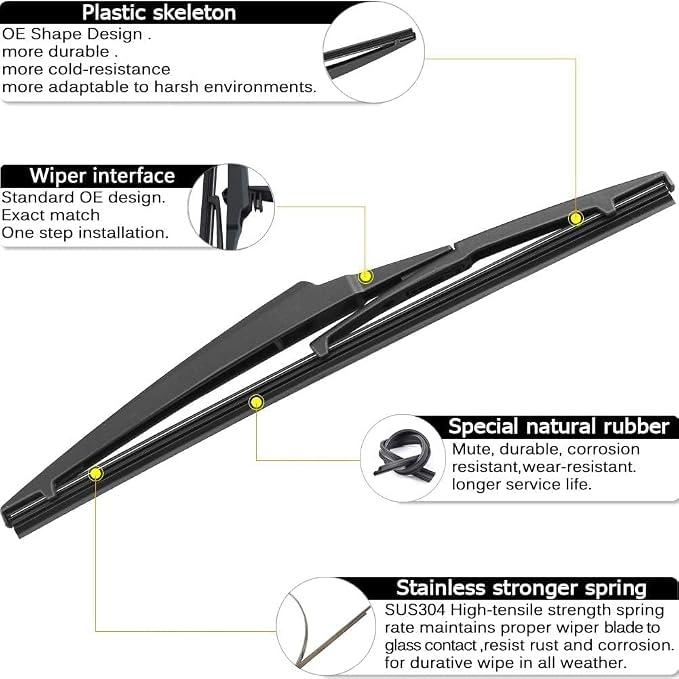 AUTOBOO 26"+14" Windshield Wipers - Image 4