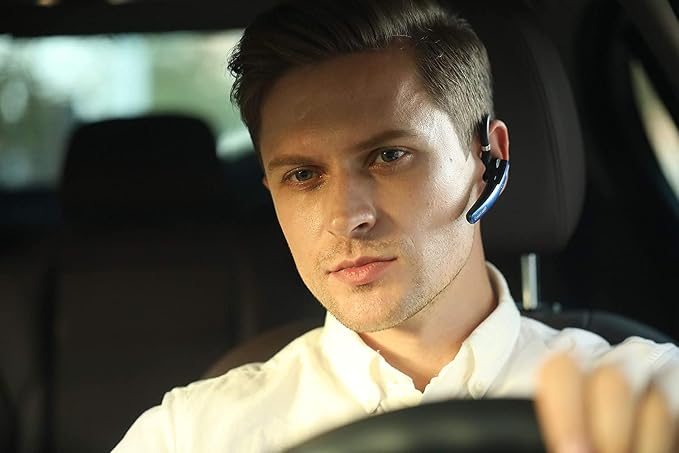 COMEXION Bluetooth Headset, Wireless Bluetooth Earpiece V5.0 Hands-Free - Image 7