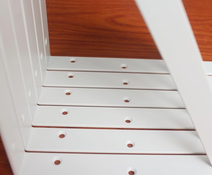 16 Pack L16 x H 10" White Heavy Duty Shelf Brackets - Image 5