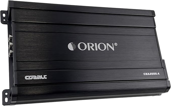 Orion Cobalt Series CBA2500.4 High Efficiency 4-Channel Class A/B Amplifier by ORIONCARAUDIO