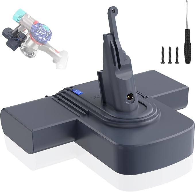 Replacement Battery for Dyson V7, 8000mAh 21.6V Li-ion Battery Compatible by JEMERYY