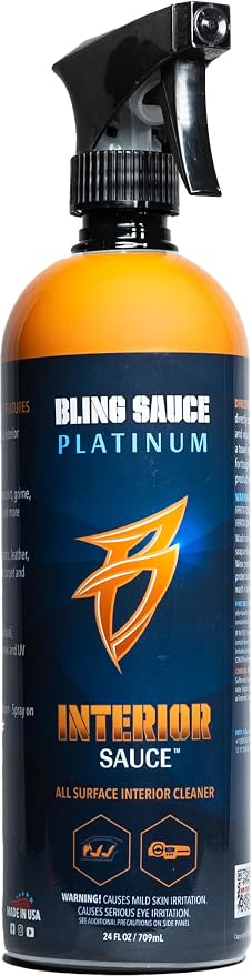 Platinum Interior Sauce, All Surface Automotive Interior Cleaner by BlingSauce