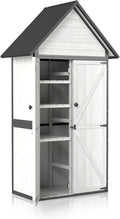 Outdoor Storage Shed with Sloped Roof by Suumerpety