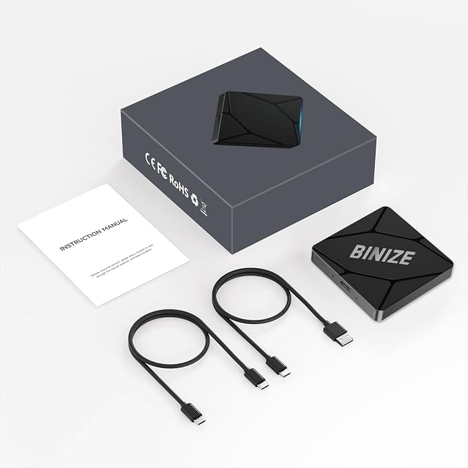 Binize Wirelss Carplay Adapter, Carplay Wireless Dongle - Image 9