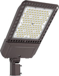 Led Parking Lot Light 400W 60, 000LM Slip Fitter Street Pole Light by DEMILARE