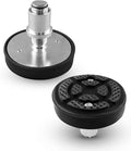 2 Pcs 35mm Car Lift Feet Pads Plus-High Heightening Rubber Feet Tray Fit by AUGREX