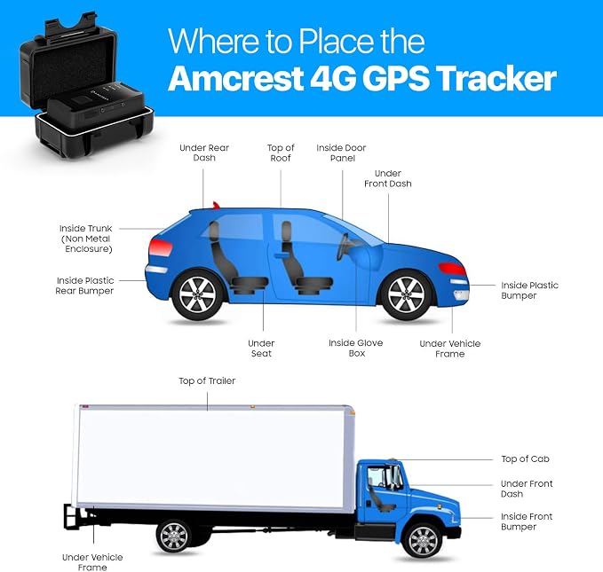 Amcrest GPS GL300 GPS Tracker for Vehicles - Image 9