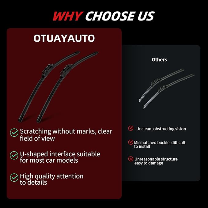 OTUAYAUTO Windshield Wiper Blades - Image 7