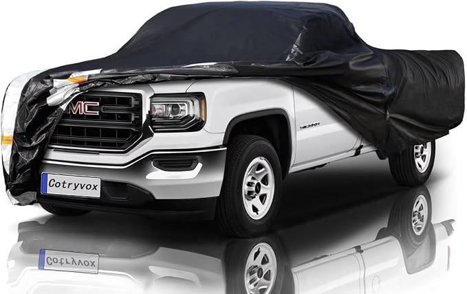 GMC Sierra Truck Cover Custom Fit 2002-2025 Double/Extended/Crew Cab SB by FocusonQualityServiceHear