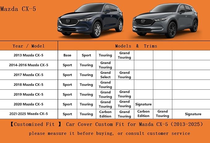 Kayme 6 Layers SUV Car Cover Custom Fit - Image 6