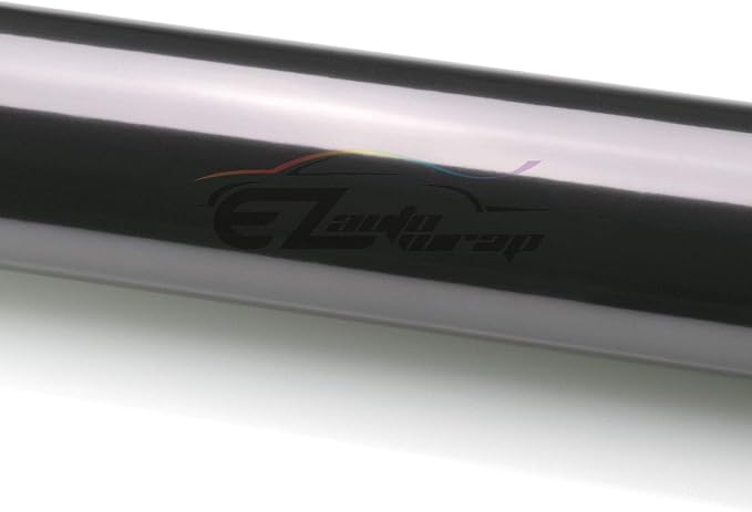 EZAUTO WRAP Free Tool Kit 12"x48" Glossy Light Black Smoke Headlight Taillight - Image 2