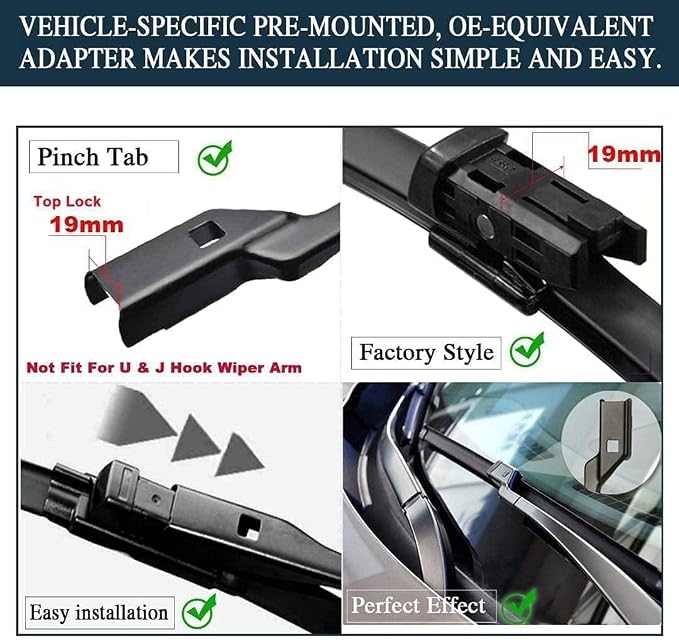 AUTOBOO 24"+20" Windshield Wipers - Image 6