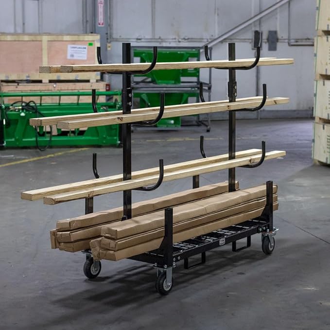 Titan Attachments Mobile Conduit Lumber and Pipe Rack - Image 3