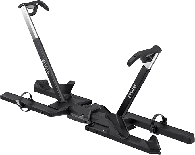 Saris SuperClamp G4 2-Bike Hitch Rack – Lightweight Platform Bike Carrier by Saris