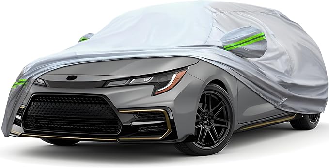 KEYOOG Full Car Cover Is All-weather Waterproof 6-layer, Universal In All by KEYOOG