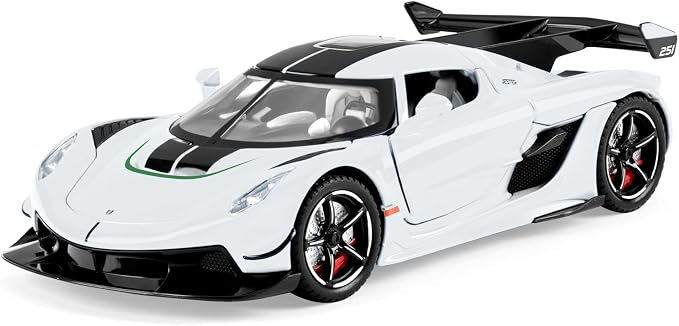 Toy Cars Model Jesko 1/22 Diecast Metal Sports Toy Cars by SASBSC