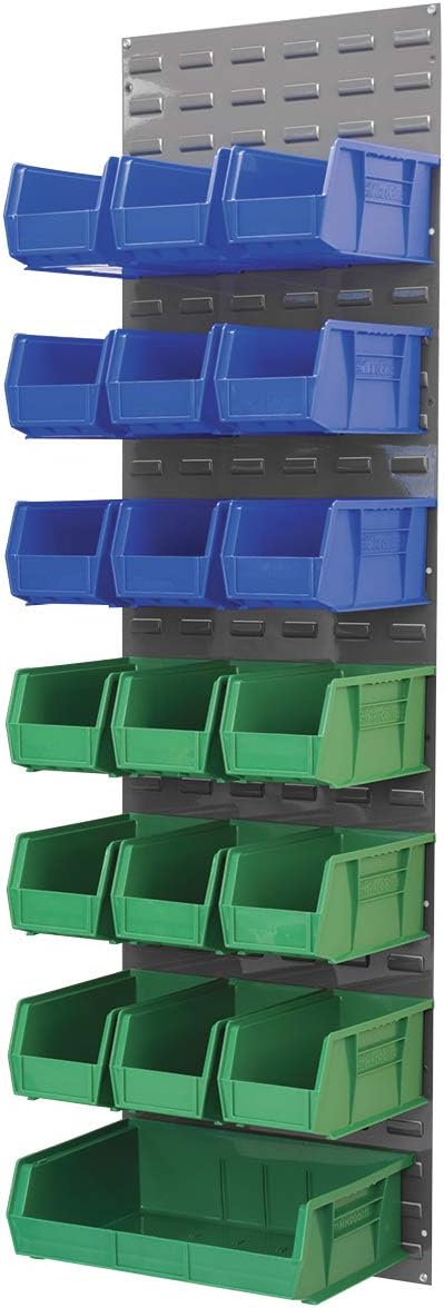 Akro-Mils 30118 Heavy Duty Wall Mount Garage Storage Steel Louvered Panel | - Image 2