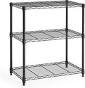 CAPHAUS 3/4/5-Tier Adjustable Height Wire Shelving Unit, Metal Steel Storage by CAPHAUS