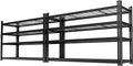 Storage Shelves 2PCS, Garage Shelving Heavy Duty 2640LBS Capacity, 4 Tier by Unknown