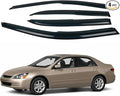 4PCS Rain Guards Window Visors Fit by CHYKORLA