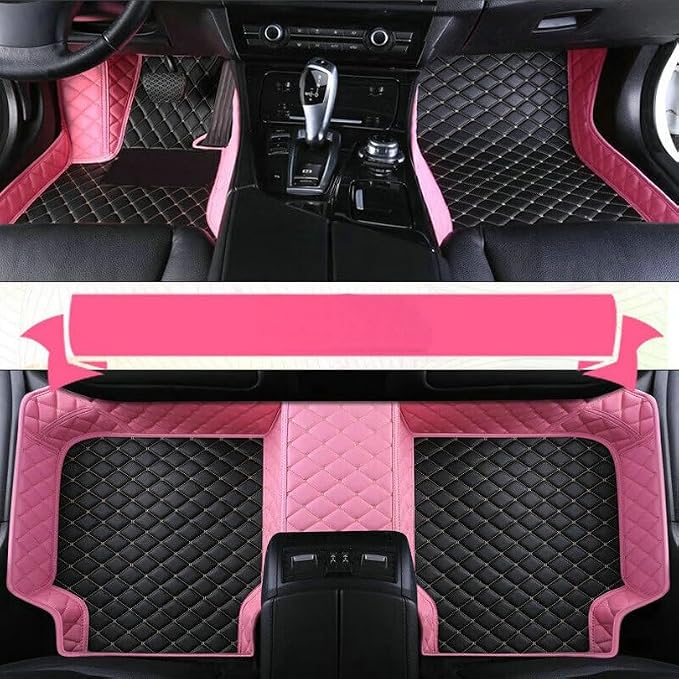 Custom Artificial Leather Waterproof All-Weather Car Floor Mats Fit by SLFCWA