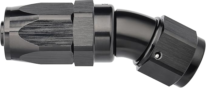 EVIL ENERGY 8AN 30 Degree One Piece Full Flow Hose End Fitting Swivel by EVILENERGY