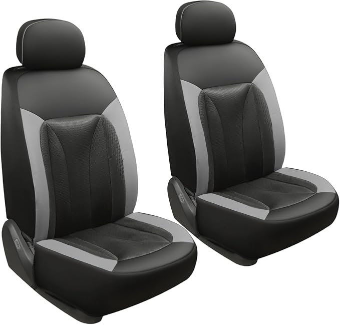 GIANT PANDA Front Seat Cover for Nissan, 3D Air Mesh Car Seat Covers Custom Fit - Image 8