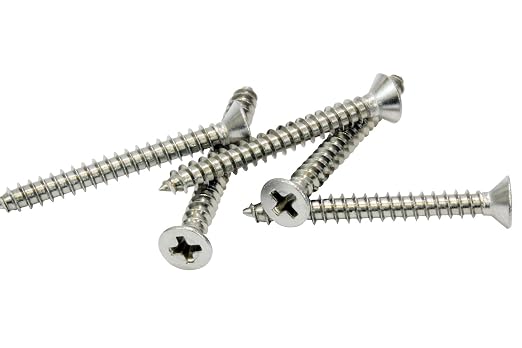 Bolt Dropper 100 Pack #4 x 1in Wood Screw - Image 5