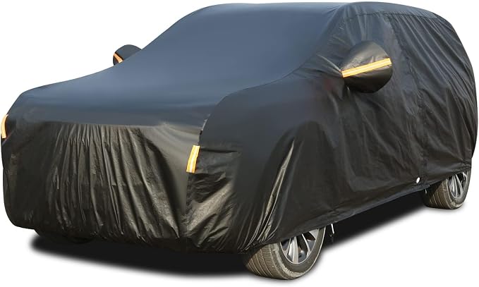 Tecoom Car Cover Waterproof All Weather, Thick Fleece Lining Car Covers by Tecoom