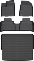 Wayhigh-All Weather Floor Mats and Cargo Mat Set Fit by Wayhigh