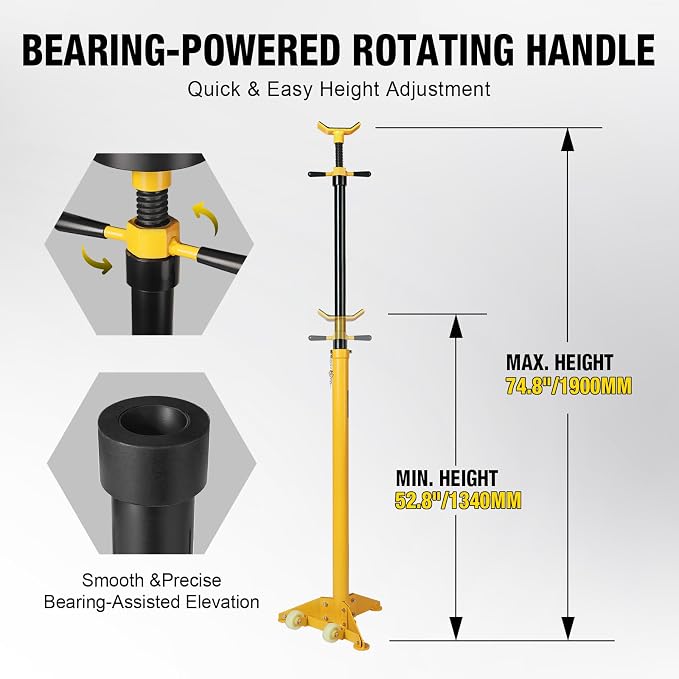 YELLOW JACKET 3/4 Ton Underhoist Support Stand - Image 4