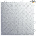 Big Floors RaceDeck CircleTrac, Interlocking Non-Slip Garage Flooring Tile by BigFloors