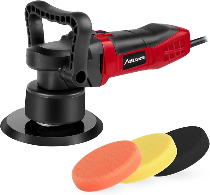 AVID POWER Buffer Polisher, 6-inch Dual Action/DA Polisher by AvidPower
