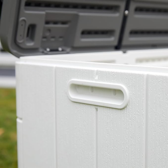 Premium Pro Edition 100 Gallon Lockable Resin Deck Box, Waterproof & - Image 5