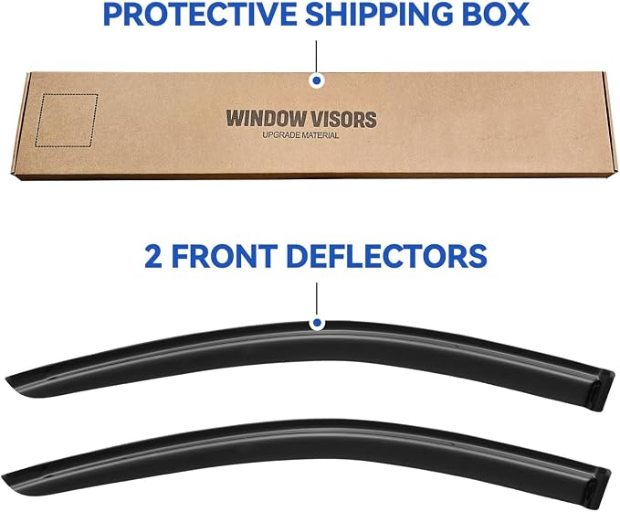 Window Visors Rain Guards Shield - Image 5