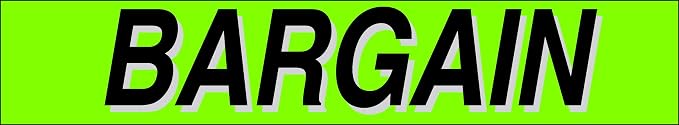 Ez-line Vinyl Windshield Stickers 3 Dozen 15 Inch Chartreuse Slogan Dealership - Image 2