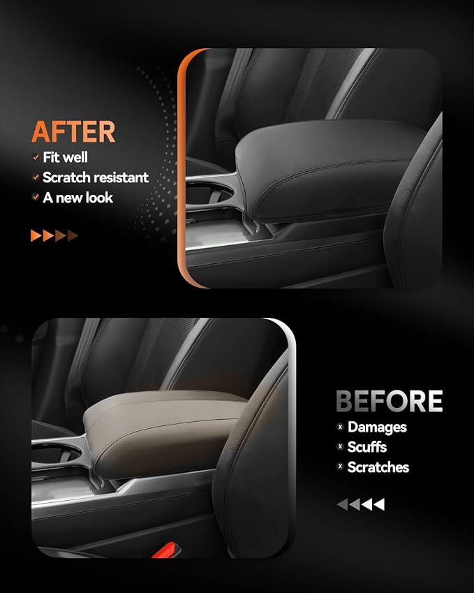CDEFG for 2025 2026 Acura RDX Center Console Cover Armrest Box Cover for RDX - Image 3