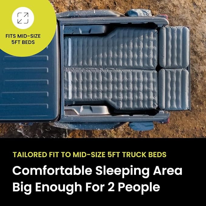 Luno AIR 5ft Truck Bed Mattress Car Camping | Tailored-Fit - Image 4