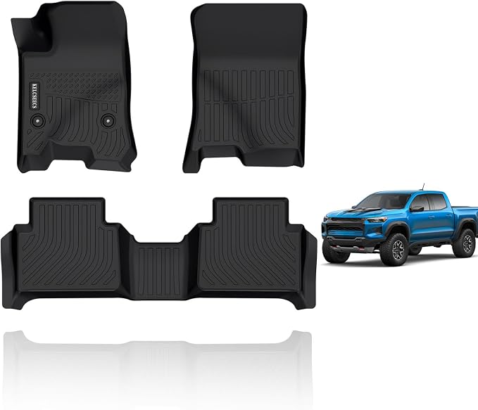 KELCSEECS® Floor Mats Custom for Chevrolet Chevy Colorado & GMC Canyon 2023 by KELCSEECS