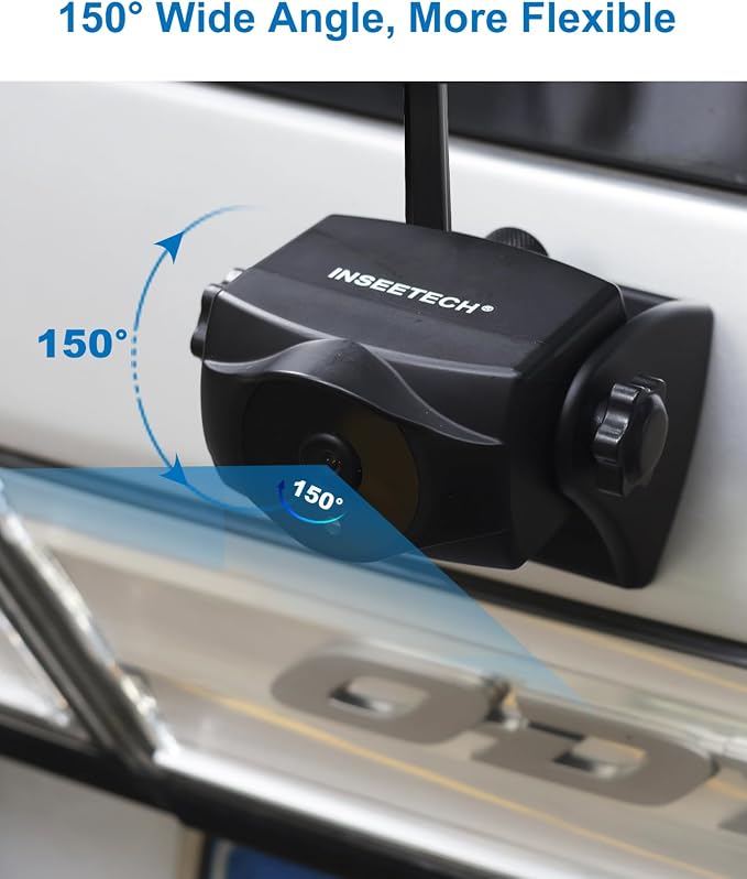 1080P Magnetic Wireless Backup Camera, 90 Days Standby Rechargeable Battery - Image 8