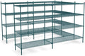 NSF 7' x 9' Walk-in 4-Tier Shelving Unit Kit by Zedfire