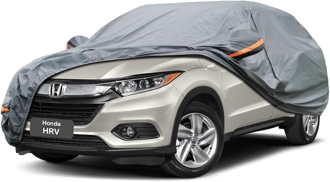 Premium Car Cover Custom Fit Honda HRV HR-V, 16 Layers Heavy Duty Car Cover by GUNHYI